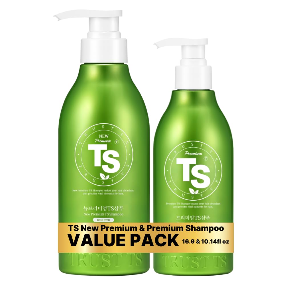 TS New Premium Shampoo & Premium TS Shampoo Value Pack
